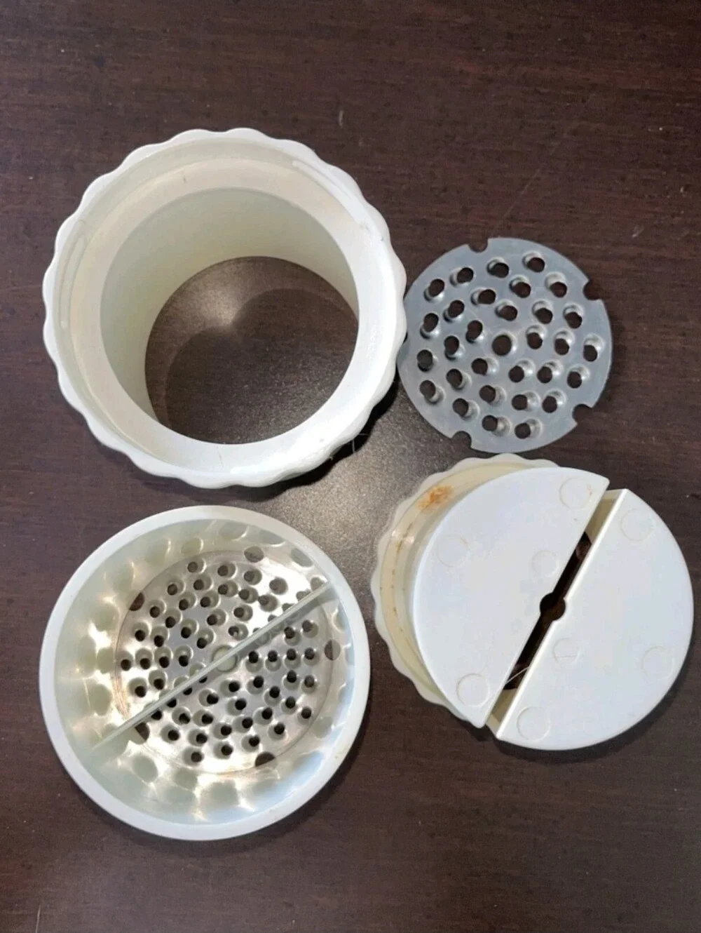 Vintage Eva Multi-Grater Stainless Steel Blade Kitchen Food Grater